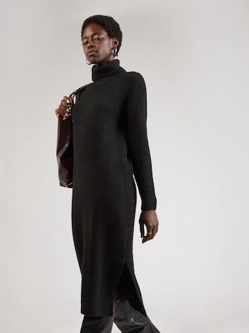 VERO MODA Knit dress 'VMBOOM' in Black: front