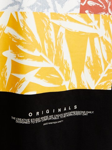 JACK & JONES Футболка 'JORSplit' в Черный