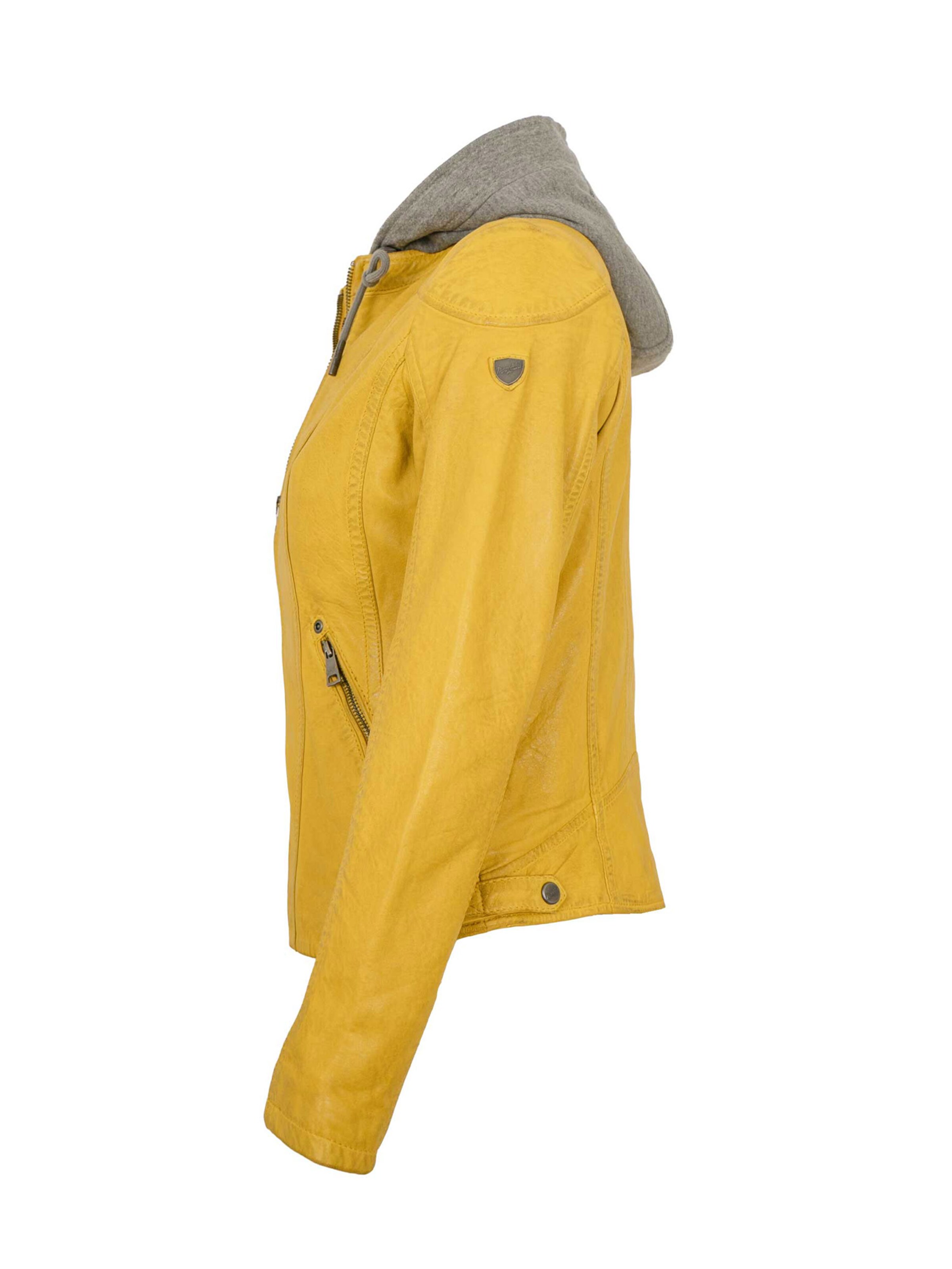 Mauritius Between-Season Jacket in Yellow
