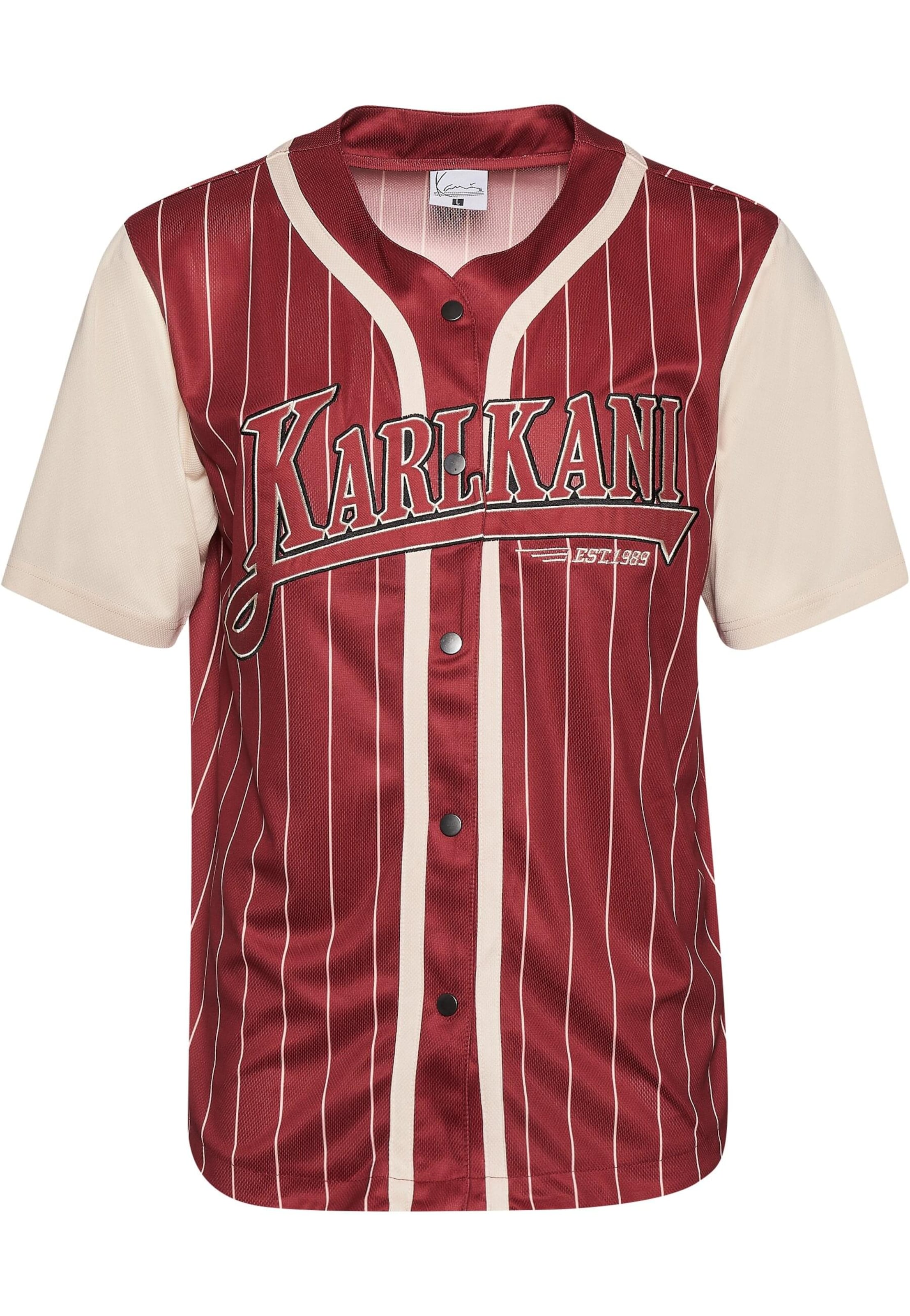 Karl Kani Tričko – červená: přední strana