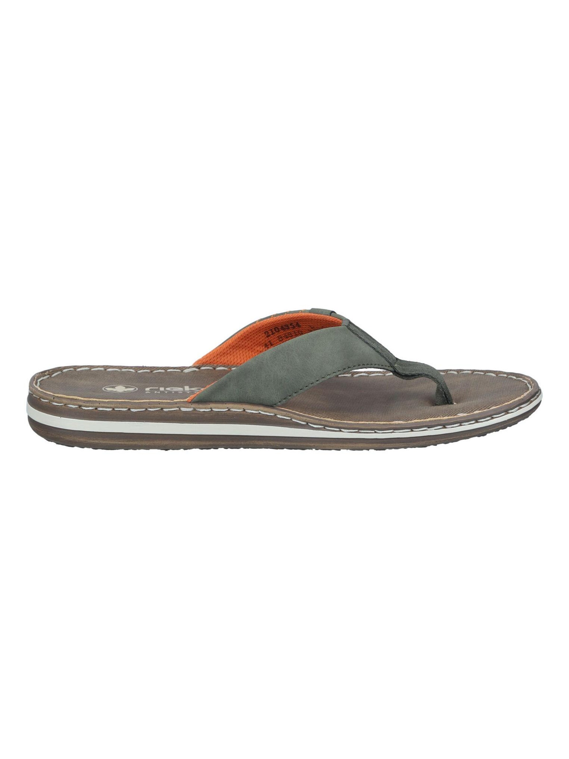 Rieker Mules 'Pantoletten' in Green