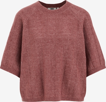 rožinė WE Fashion Megztinis: priekis