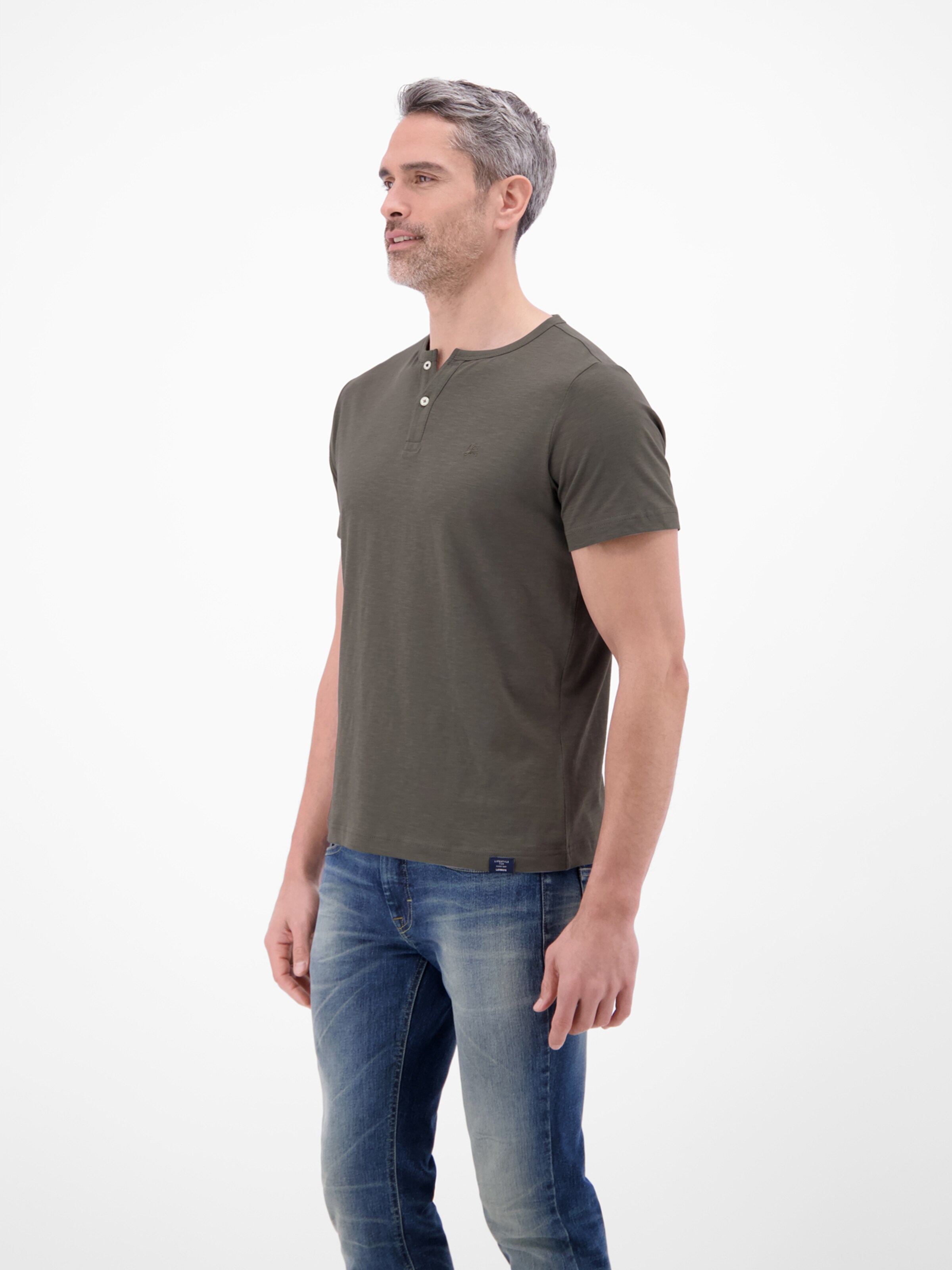 LERROS Shirt in Grey