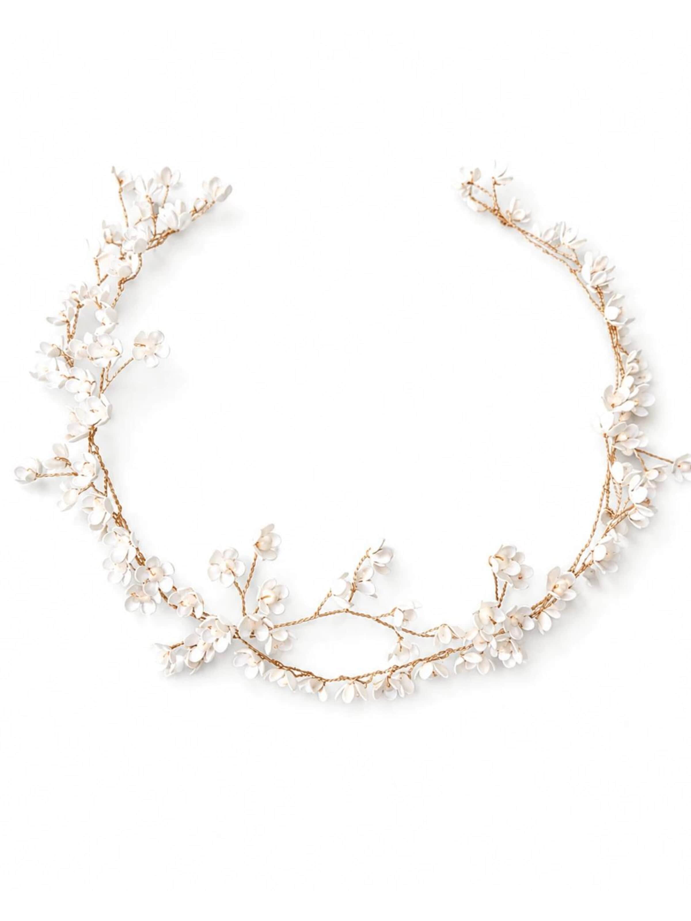 Sally Jane Bridal Ornement pour cheveux 'Romy Hairvine' en One Size en or, Vue avec produit