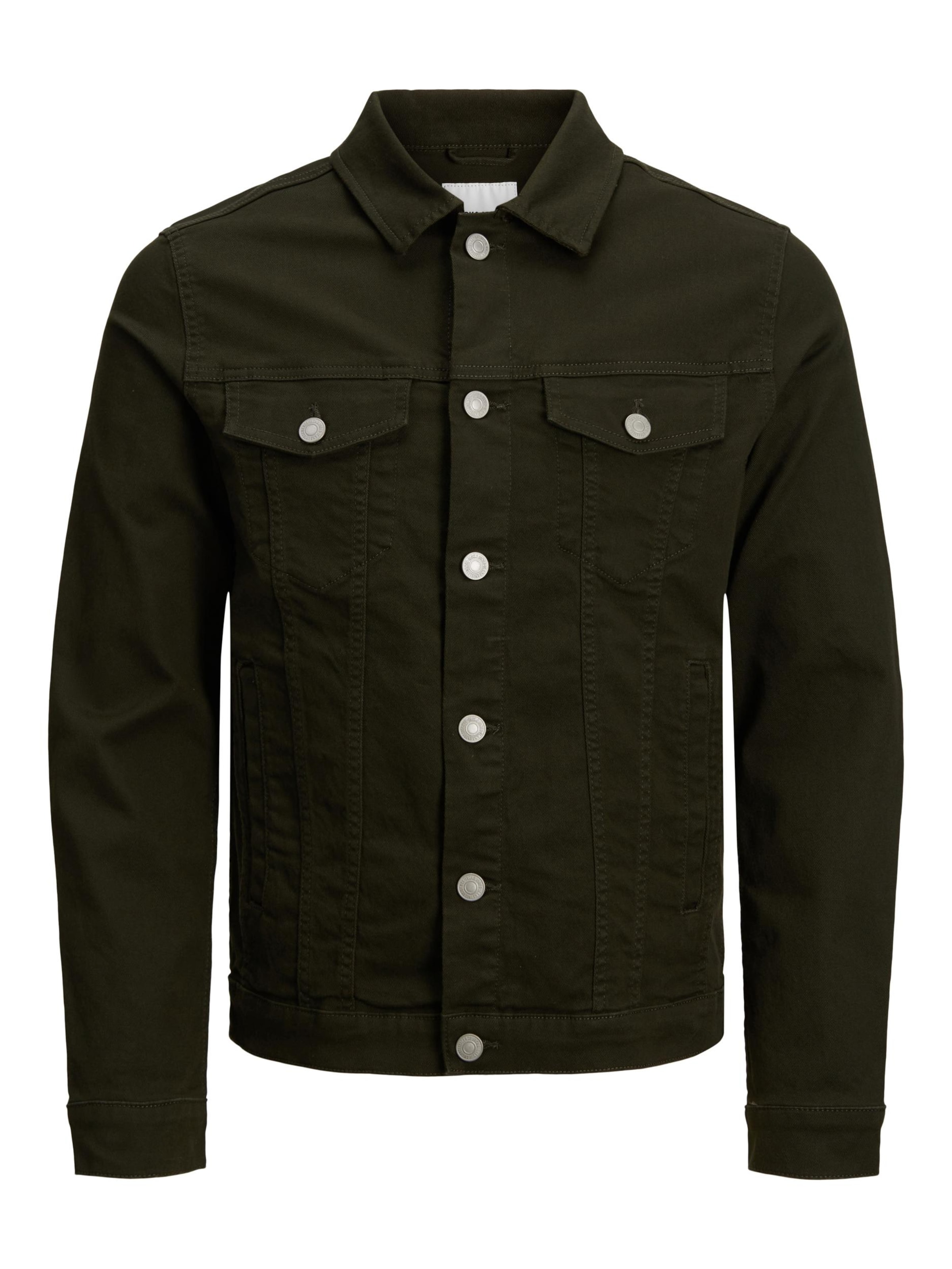 JACK & JONES Tussenjas 'JJIAlvin' in Groen: voorkant