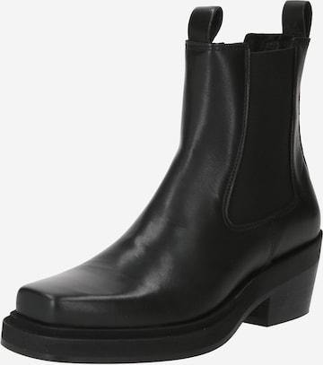 Chelsea Boots 'Dusty' PAVEMENT en noir : devant