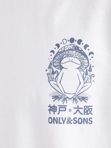 Only & Sons Bluser & t-shirts 'ONSCHAMPI' i hvid