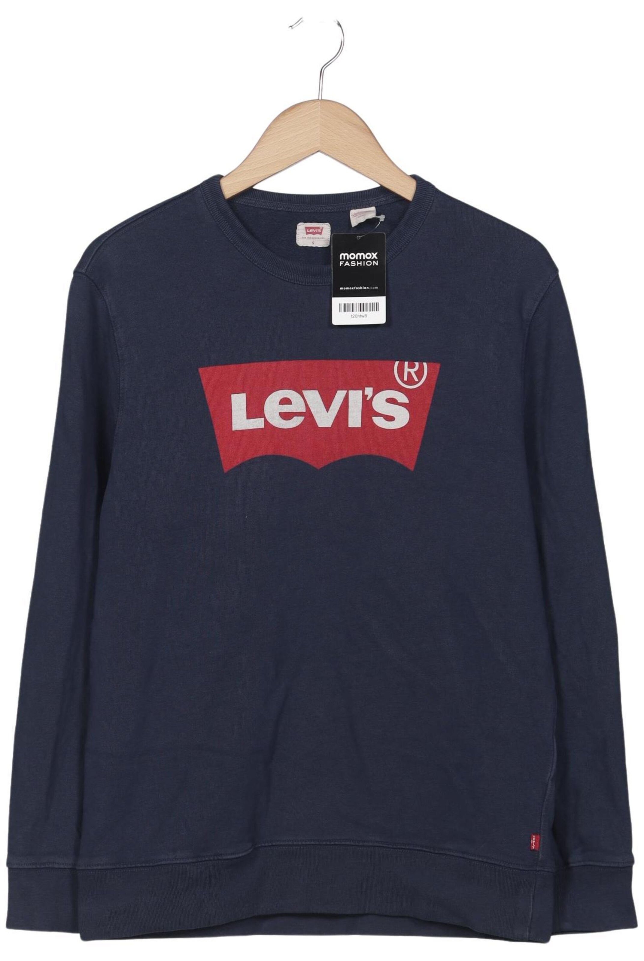 LEVI'S ® Sweatshirt & Zip-Up Hoodie in S in Blue: front
