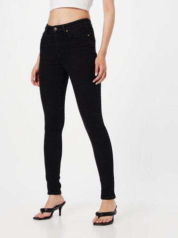 SELECTED FEMME Skinny Jeans i sort: forside