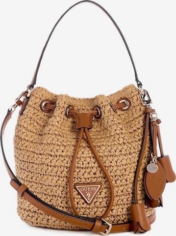 GUESS Schoudertas 'WG992303' in Beige: voorkant