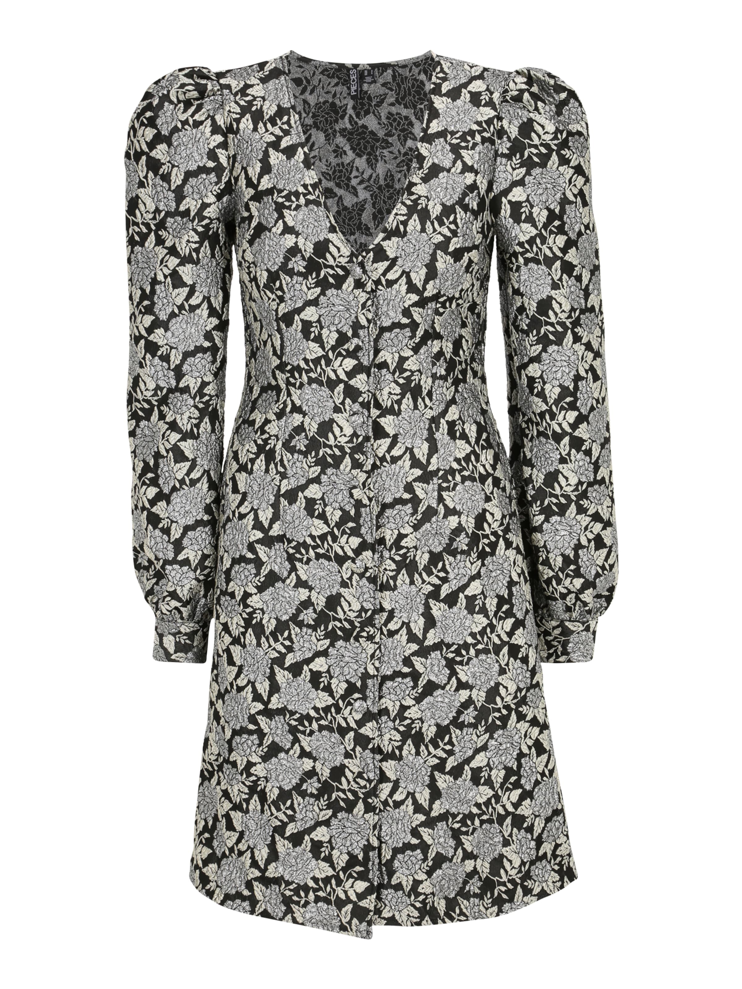 Abito &#x27;MERCY&#x27; di Pieces Tall in nero: frontale