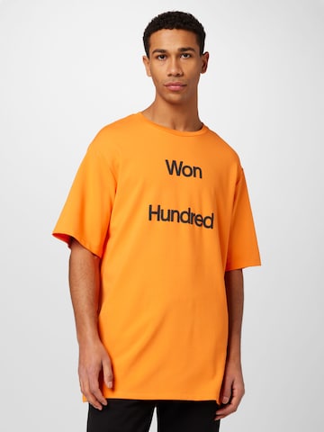 Won Hundred Shirt 'Talinn' in Oranje: voorkant