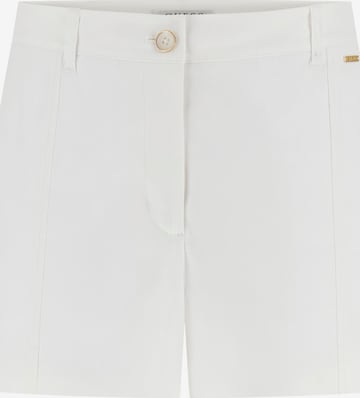 GUESS - regular Pantalón 'ISABEAU' en blanco: frente