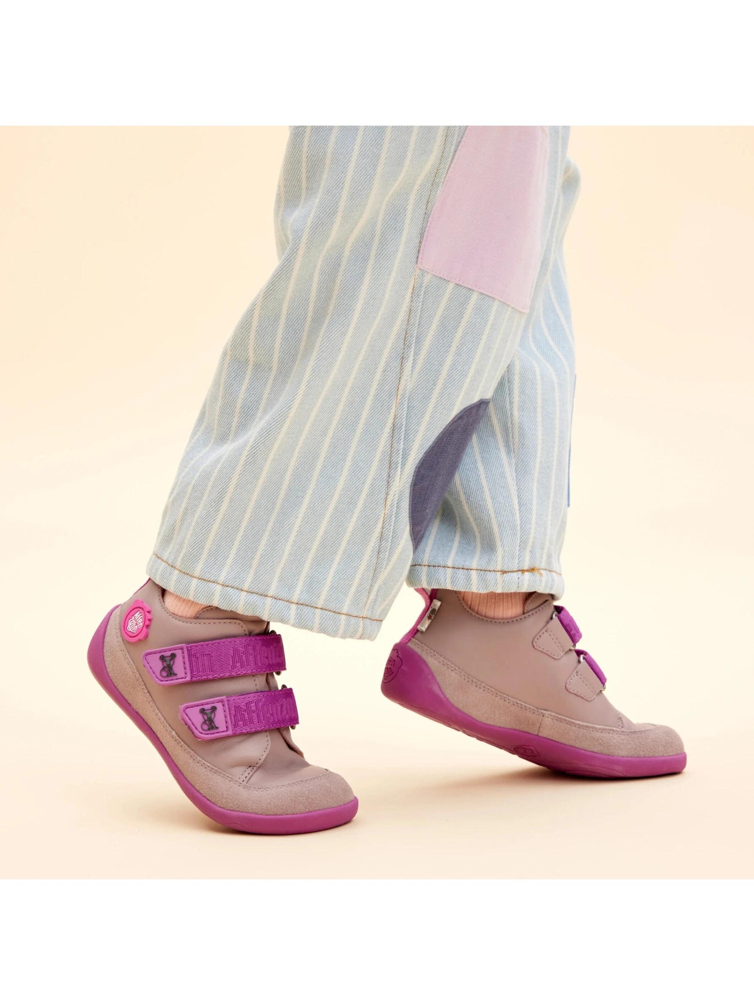 Affenzahn Sneaker 'Sneaker Leder Buddy'‌‌‌‌‌‌‌ in Pink