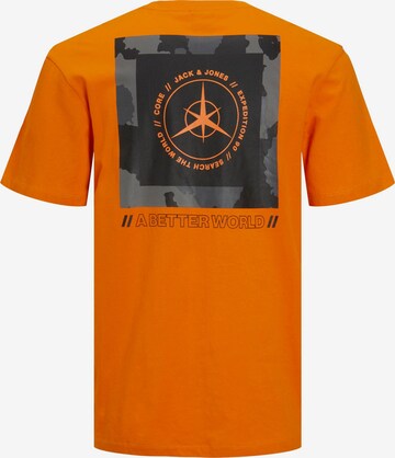 JACK & JONES - Camiseta 'FILO' en naranja
