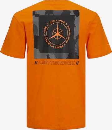 oranžinė JACK & JONES Marškinėliai 'FILO'