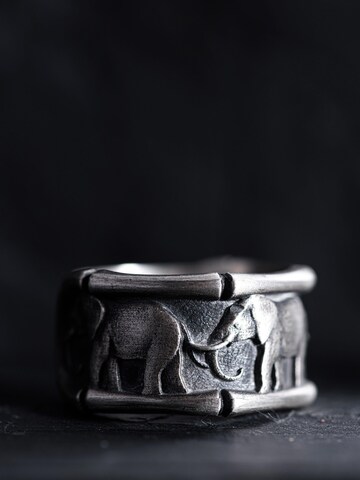 Bague 'ELEPHANT'S WISDOM' REYTEL en argent
