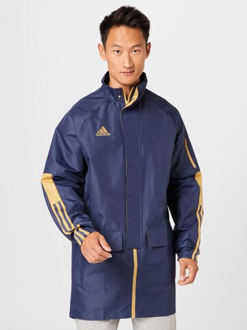 Veste de sport 'Tiro' ADIDAS SPORTSWEAR en bleu : devant