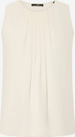 zero Blouse in White: front