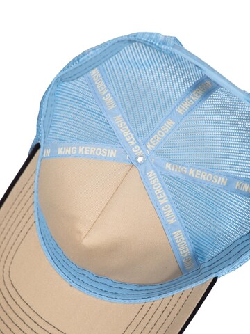King Kerosin Cap 'Motorcycle Part and Vintage Clothes' in Beige