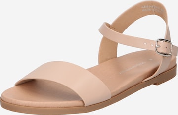 Dorothy Perkins Páskové sandály – pink: přední strana