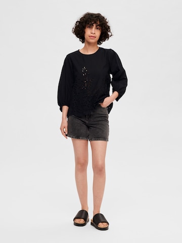 SELECTED FEMME Blouse 'Ramone' in Black