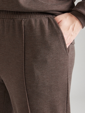 Wide Leg Pantalon 'CARGRETCHEN' ONLY Carmakoma en marron