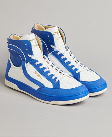 Superdry High-Top Sneakers 'Vegane Vintage' in Blue: front