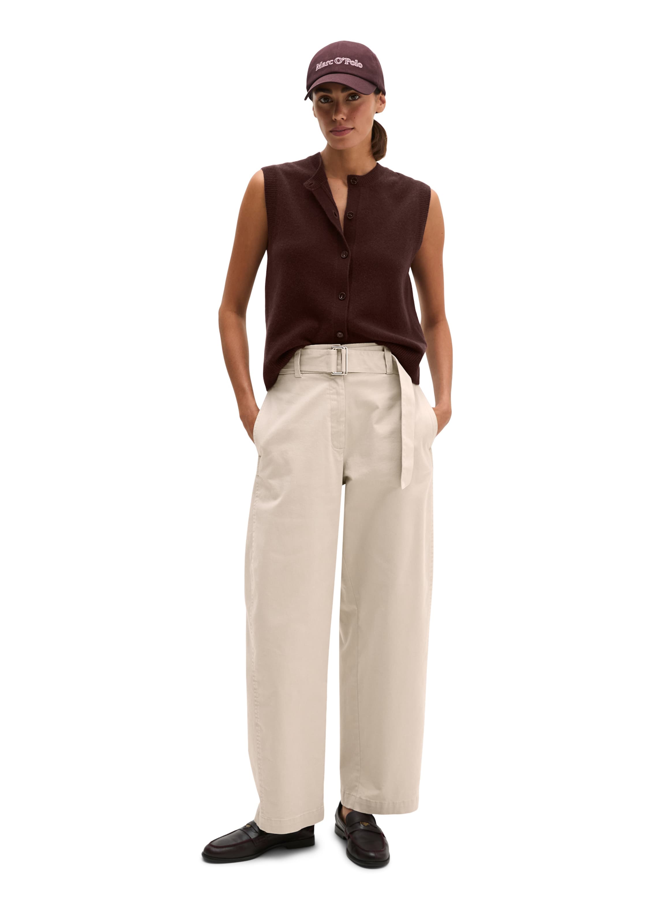 Loosefit Pantalon Marc O'Polo en beige