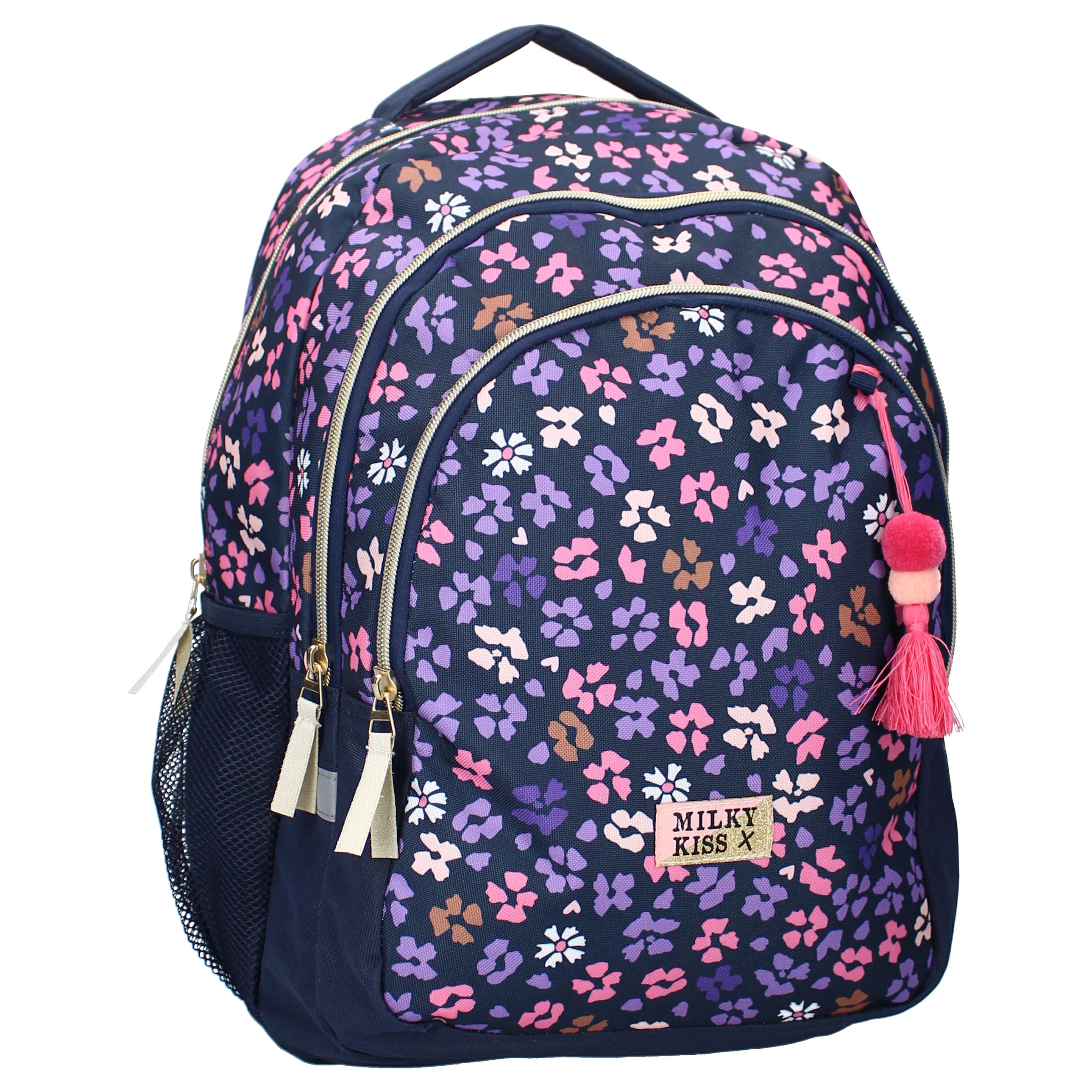 VADOBAG Backpack 'Wild Flower' in Blue: front