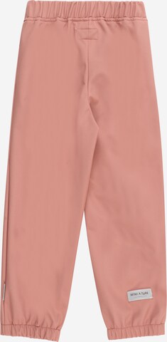 MINI A TURE Loose fit Weatherproof pants 'Aian' in Pink