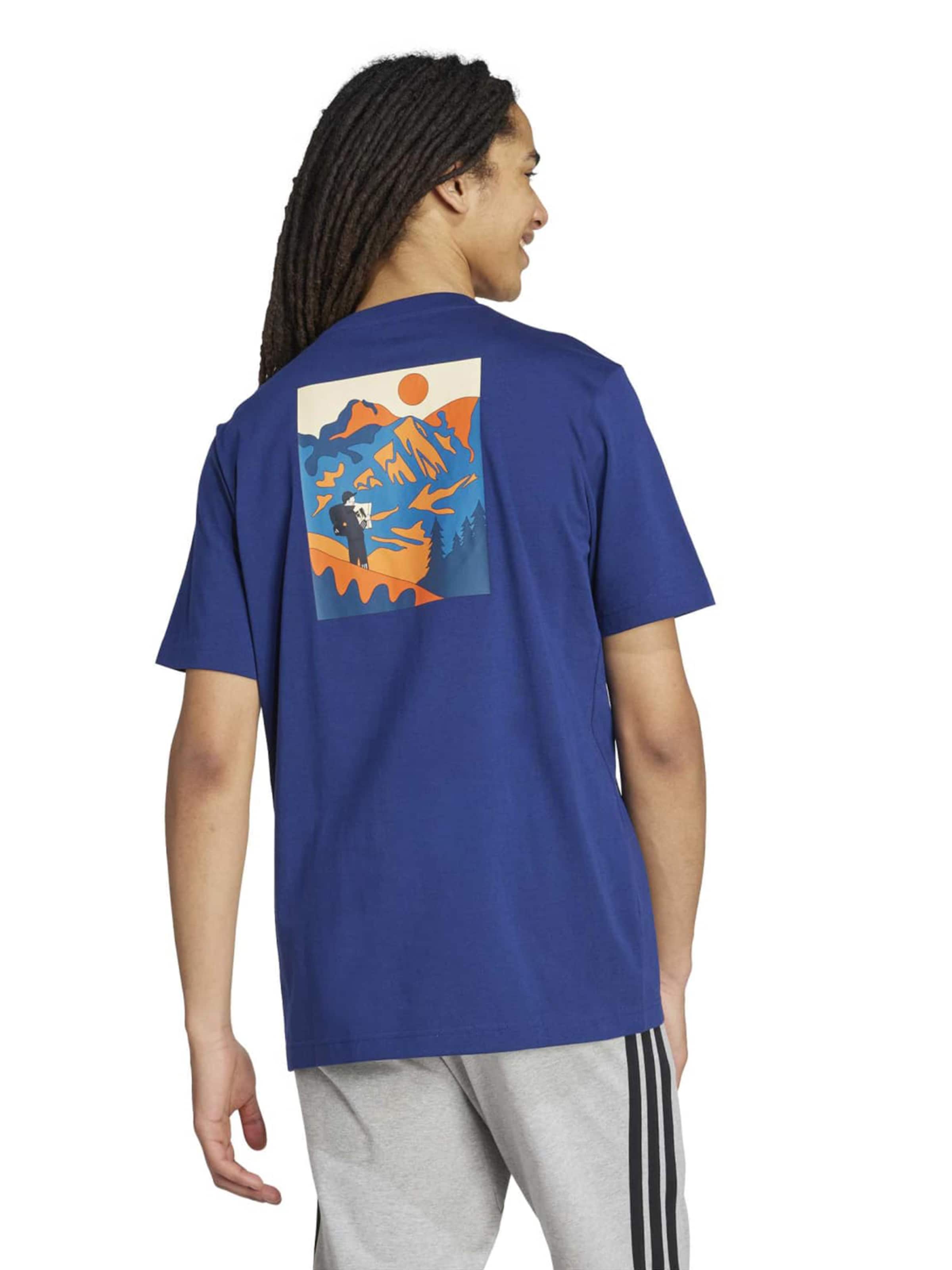 ADIDAS SPORTSWEAR Funkcionális felső 'Hike' - kék: elől