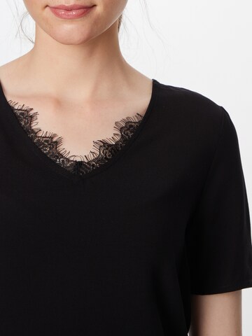 VERO MODA Shirt 'NADS' in Zwart