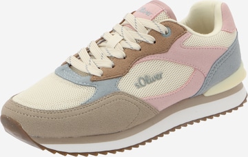 s.Oliver Sneaker in Beige: Vorderseite
