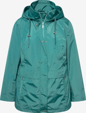 Ulla Popken Between-season jacket in Blue: front