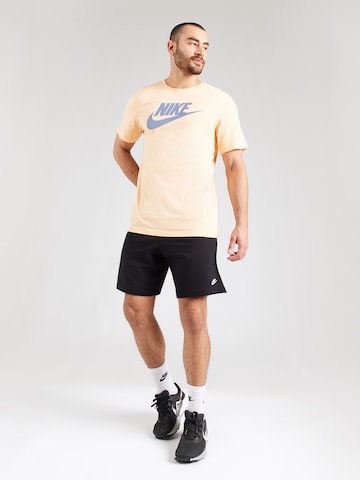 Nike Sportswear Klasický střih Tričko 'ICON FUTURA' – oranžová