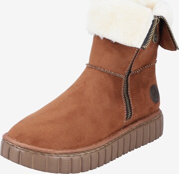 Rieker Boots in Brown: front