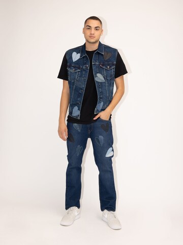 Levi's® Upcycling Weste 'Kelvyn Colt Design' in Blau