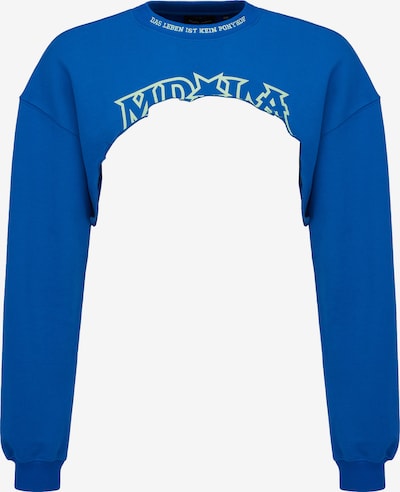 Magdeburg Los Angeles Sweat-shirt 'PONYHOF' en bleu / blanc, Vue avec produit