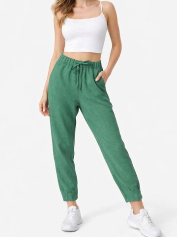 fashionshowcase Loosefit Hose 'SOREYA'‌‌‌‌‌‌‌‌‌ in Grün: Vorderseite