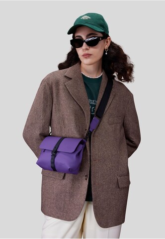 Sac bandoulière 'Spläsh' Gaston Luga en violet : devant