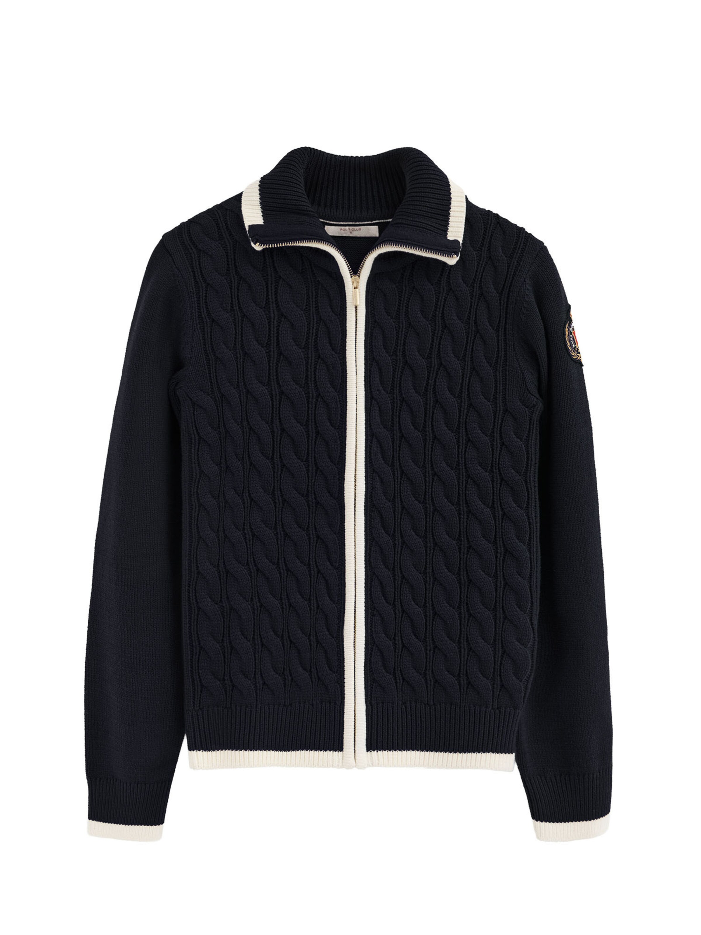 Polo Club Pullover in Blau: Vorderseite