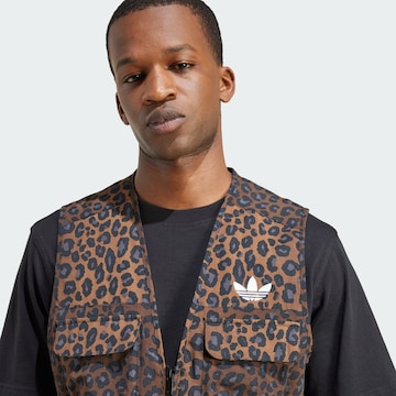Gilet ADIDAS ORIGINALS en marron