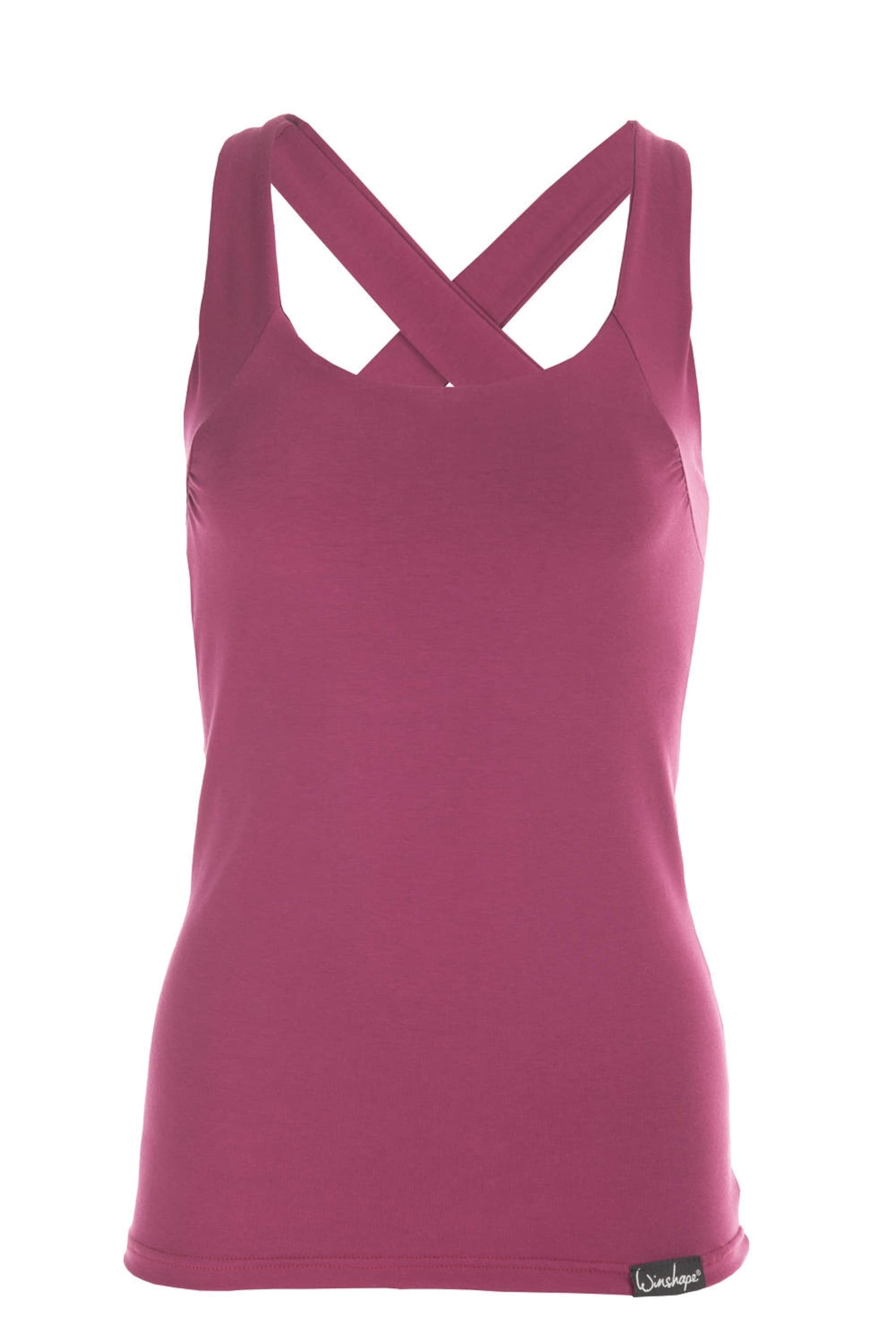 Winshape Sports top 'WVR25' in Pink: front