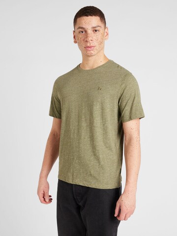 BLEND - Camiseta 'Wilton' en verde: frente