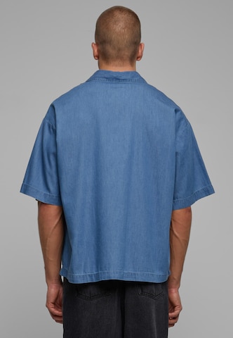 Urban Classics Comfort fit Overhemd in Blauw