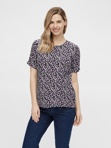 Pieces Maternity Blouse 'Nya' in Zwart