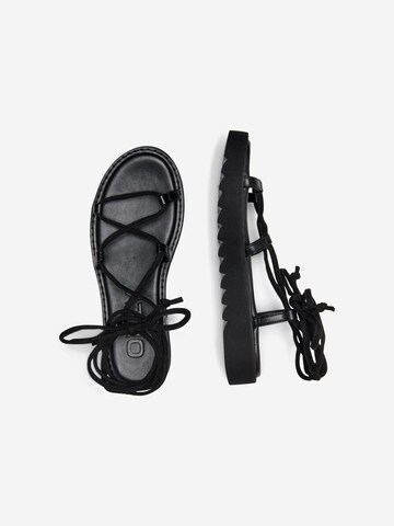 ONLY Strap Sandals in Black