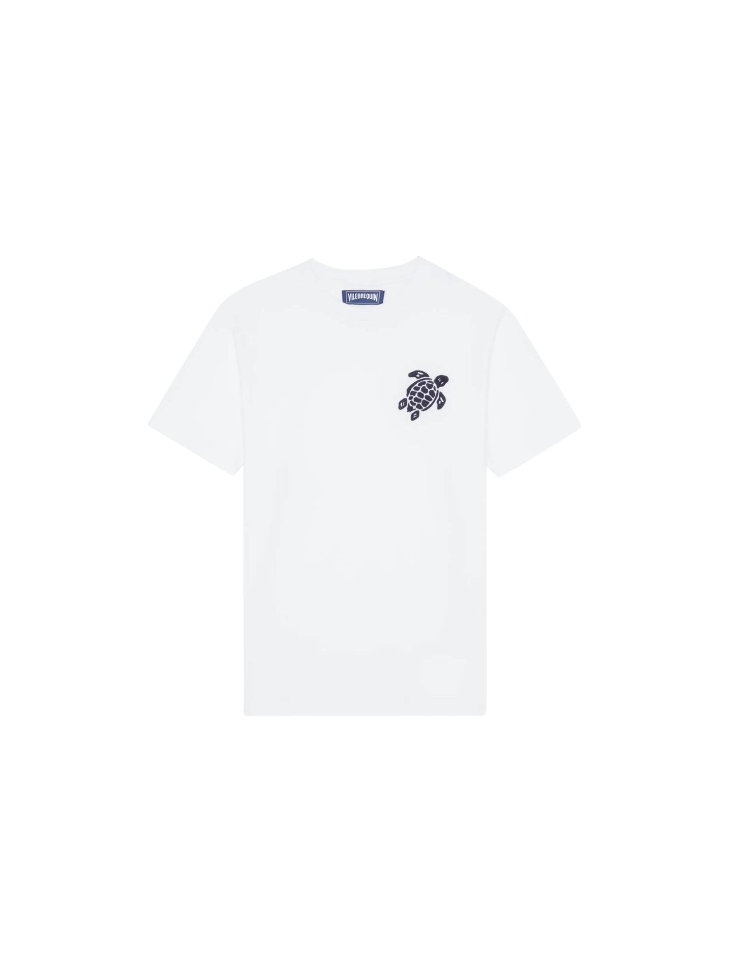 Maglietta di Vilebrequin in bianco: frontale