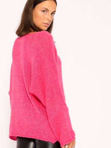 rožinė SASSYCLASSY Laisvas megztinis